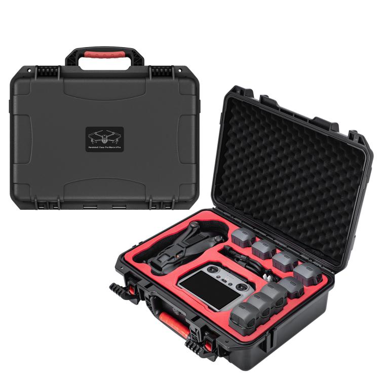 For DJI Mavic 4 Pro STARTRC Waterproof ABS Suitcase Storage Box (Black) - free shipping - PMC TechLife - Order now!
