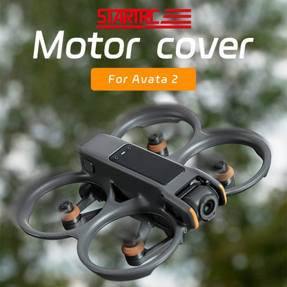 Fr DJI Avata 2 STARTRC Motor Protective Cover (Black+Orange) -  by STARTRC | Online Shopping South Africa | PMC Jewellery | Buy Now Pay Later Mobicred