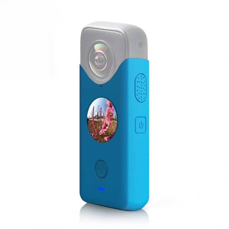 STARTRC Full Body Dust-proof Silicone Protective Case for Insta360 ONE X2(Blue) - Case & Bags by STARTRC | Online Shopping South Africa | PMC Jewellery | Buy Now Pay Later Mobicred