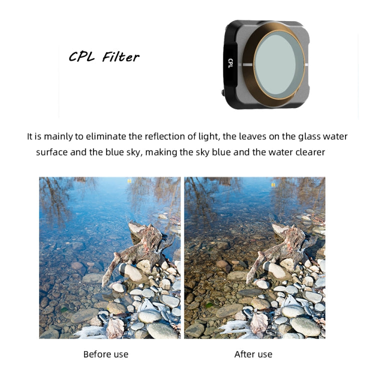 JSR Drone 4 in 1 UV+CPL+ND8+ND16+ND32+ND64 Lens Filter for DJI MAVIC Air 2 - free shipping - PMC TechLife - Order now!