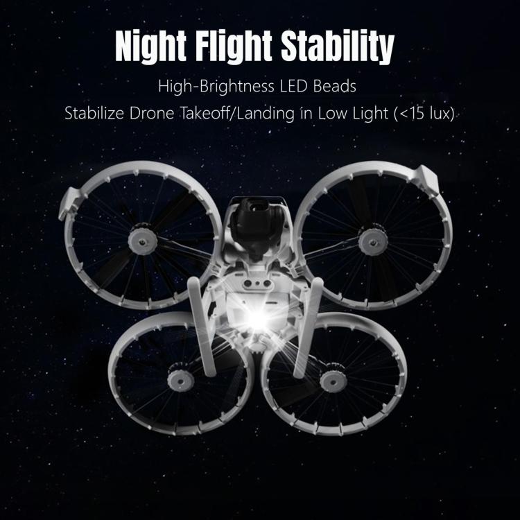 For DJI Flip STARTRC LED Light Folding Heightened Landing Gear Training Rack - free shipping - PMC TechLife - Order now!