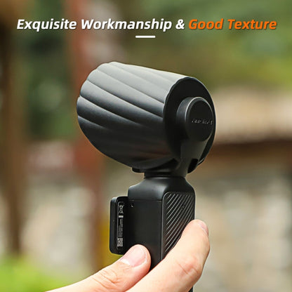 For DJI OSMO Pocket 3 Sunnylife Sunshade Lens Protective Cover Hood (Black) - Lens Accessories by Sunnylife | Online Shopping South Africa | PMC Jewellery | Buy Now Pay Later Mobicred