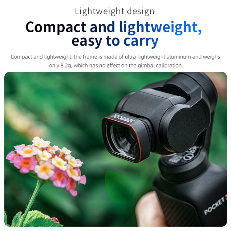 For DJI OSMO Pocket 3 STARTRC 10X Macro Lens Filter (Black) - free shipping - PMC TechLife - Order now!