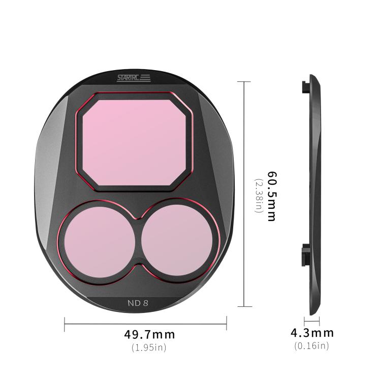 For DJI Mavic 4 Pro STARTRC 4 in 1 CPL ND8 ND32 ND64 Lens Filter Kit - free shipping - PMC TechLife - Order now!