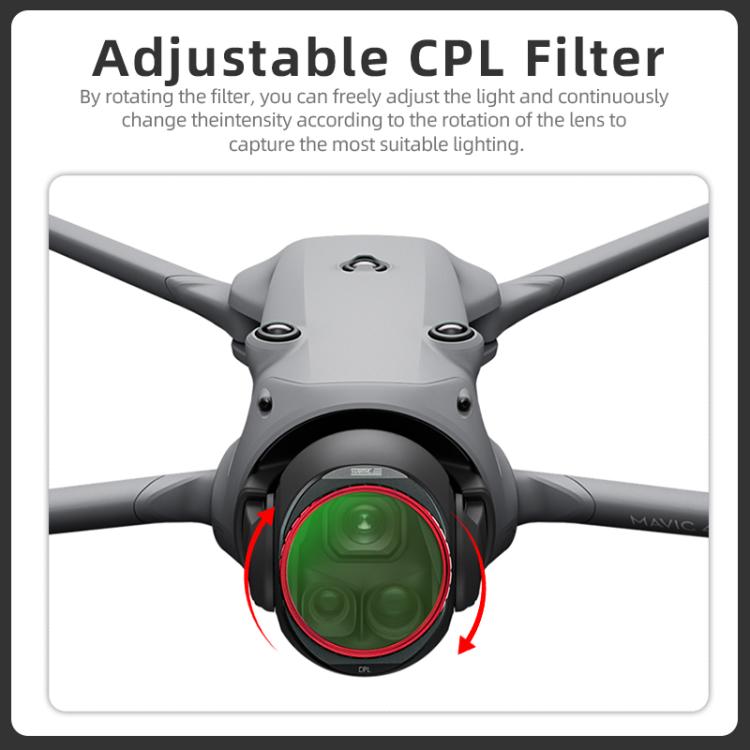 For DJI Mavic 4 Pro STARTRC CPL Lens Filter - free shipping - PMC TechLife - Order now!