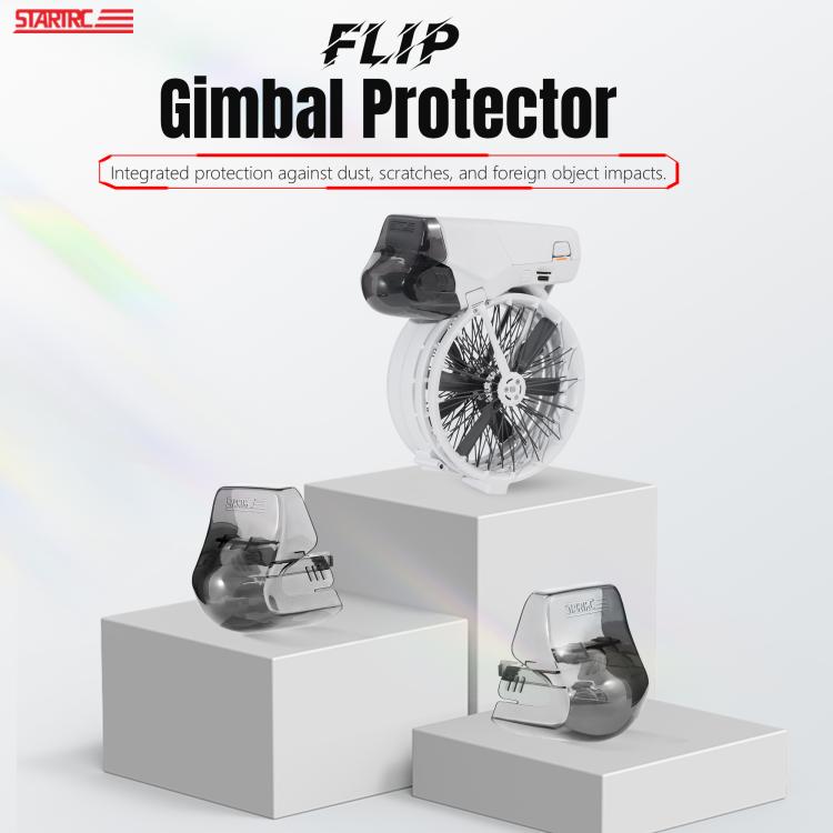 For DJI Flip STARTRC Lens Protective Cover Gimbal Cover (Transparent Black) - free shipping - PMC TechLife - Order now!