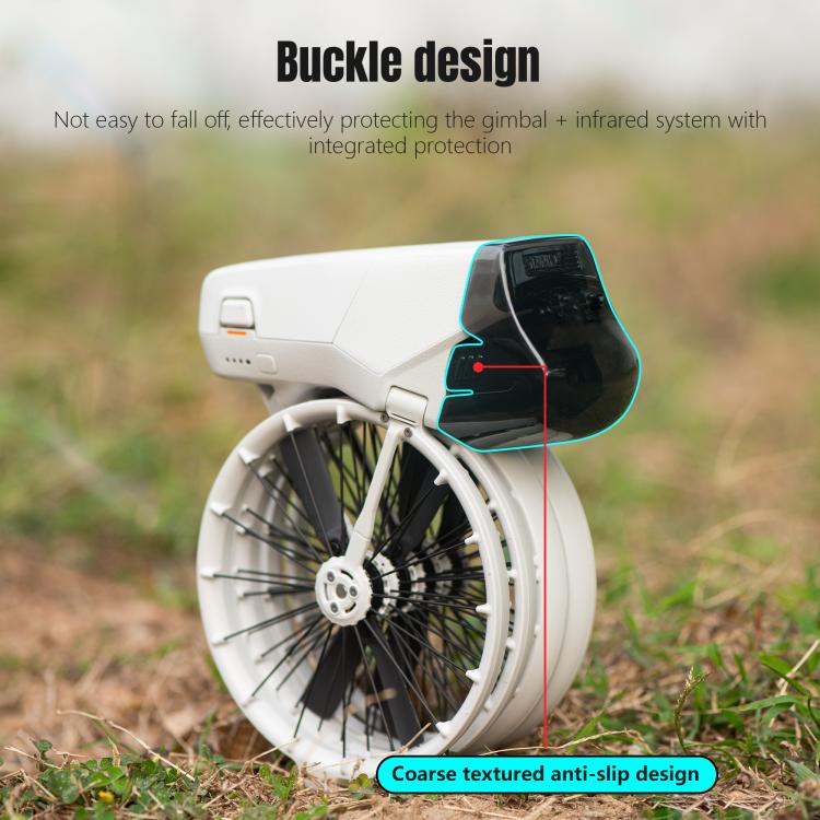 For DJI Flip STARTRC Lens Protective Cover Gimbal Cover (Transparent Black) - free shipping - PMC TechLife - Order now!