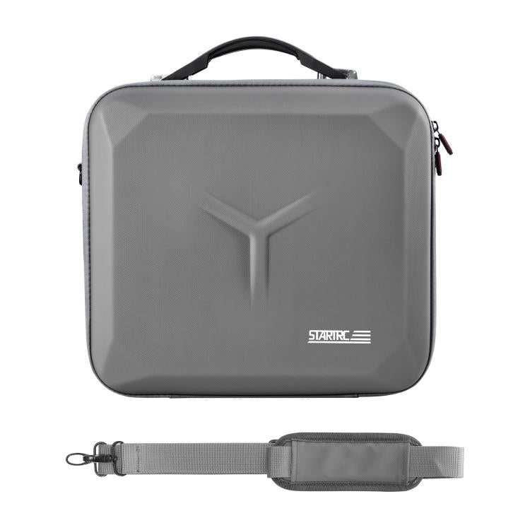 For DJI Mavic 4 Pro / RC 2 STARTRC Shoulder PU Storage Bag Handbag (Grey) - free shipping - PMC TechLife - Order now!