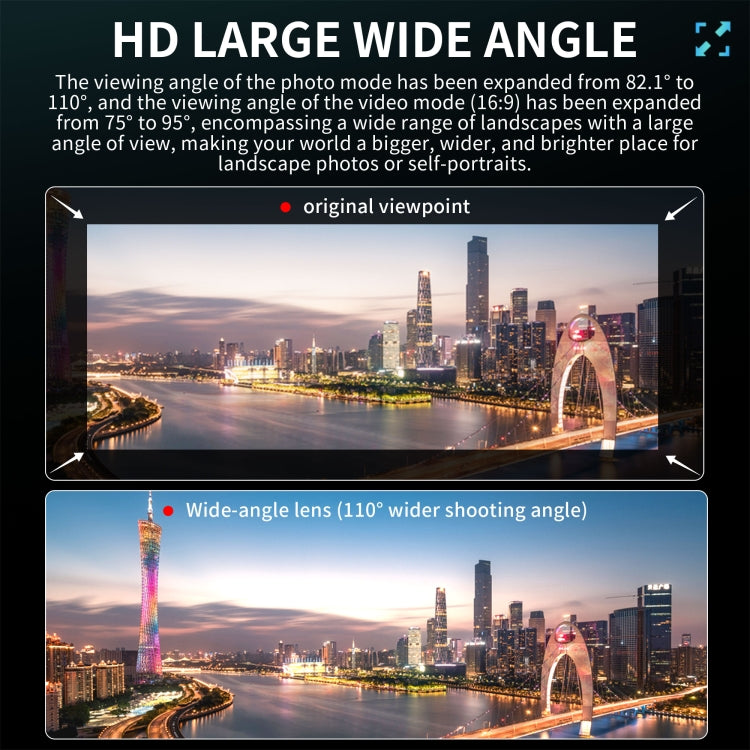 For DJI Mini 4 Pro STARTRC Drone Wide-Angle Lens Filter (Black) - free shipping - PMC TechLife - Order now!
