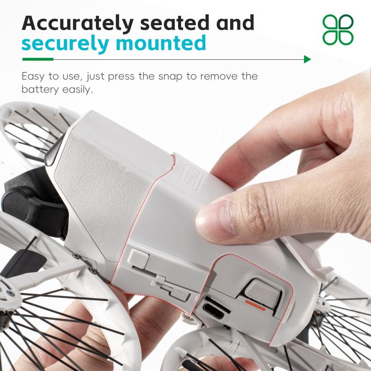 For DJI Flip STARTRC Battery Quick-release Flying Tail Cover (Grey) - free shipping - PMC TechLife - Order now!