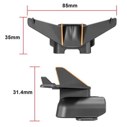 For DJI Avata 2 STARTRC Battery Quick-release Flying Tail Cover (Black) -  by STARTRC | Online Shopping South Africa | PMC Jewellery | Buy Now Pay Later Mobicred