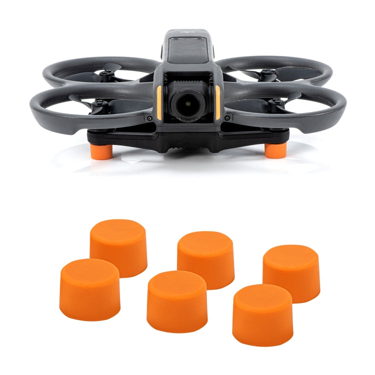 For DJI Avata 2 STARTRC Silicone Feet Pad (Orange) -  by STARTRC | Online Shopping South Africa | PMC TechLife | Buy Now Pay Later Mobicred