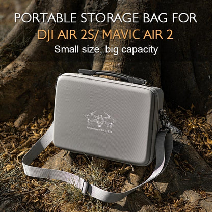 For DJI Air 2 / Air 2S STARTRC Waterproof Shoulder Storage Bag Handbag (Grey) - Backpacks & Bags by STARTRC | Online Shopping South Africa | PMC Jewellery | Buy Now Pay Later Mobicred
