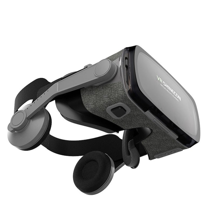 VR SHINECON G07E Virtual Reality 3D Video Glasses Suitable for 4.0 inch - 6.3 inch Smartphone(Grey) - VR Headset by PMC TechLife | Online Shopping South Africa | PMC TechLife