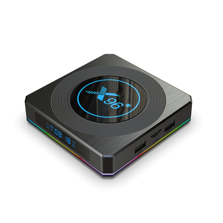 X96 X4 8K Smart TV BOX Android 11.0 Media Player with Remote Control, Amlogic S905X4 Quad Core ARM Cortex A55, RAM: 4GB, ROM: 64GB, Support 100M, Dual Band WiFi, Bluetooth, UK Plug - Amlogic S905 by PMC TechLife | Online Shopping South Africa | PMC TechLife | Buy Now Pay Later Mobicred