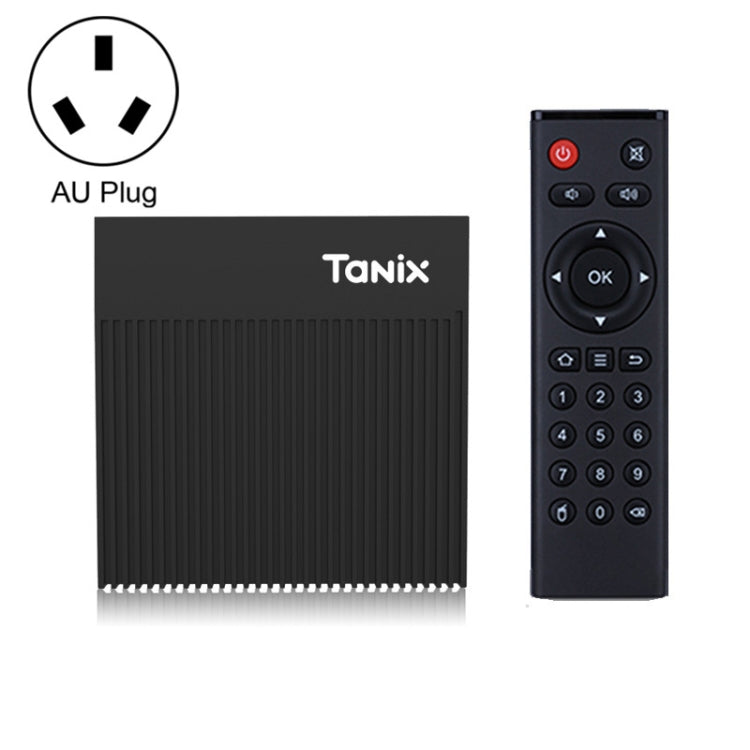Tanix X4 Android 11 Smart TV Box, Amlogic S905X4 Quad Core, 4GB+32GB, Dual Wifi, BT(AU Plug) - Amlogic S905 by PMC TechLife | Online Shopping South Africa | PMC TechLife | Buy Now Pay Later Mobicred