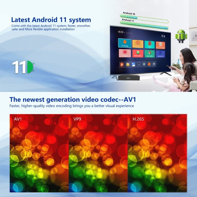 Tanix X4 Android 11 Smart TV Box, Amlogic S905X4 Quad Core, 4GB+64GB, Dual Wifi, BT(UK Plug) - Amlogic S905 by PMC TechLife | Online Shopping South Africa | PMC TechLife | Buy Now Pay Later Mobicred