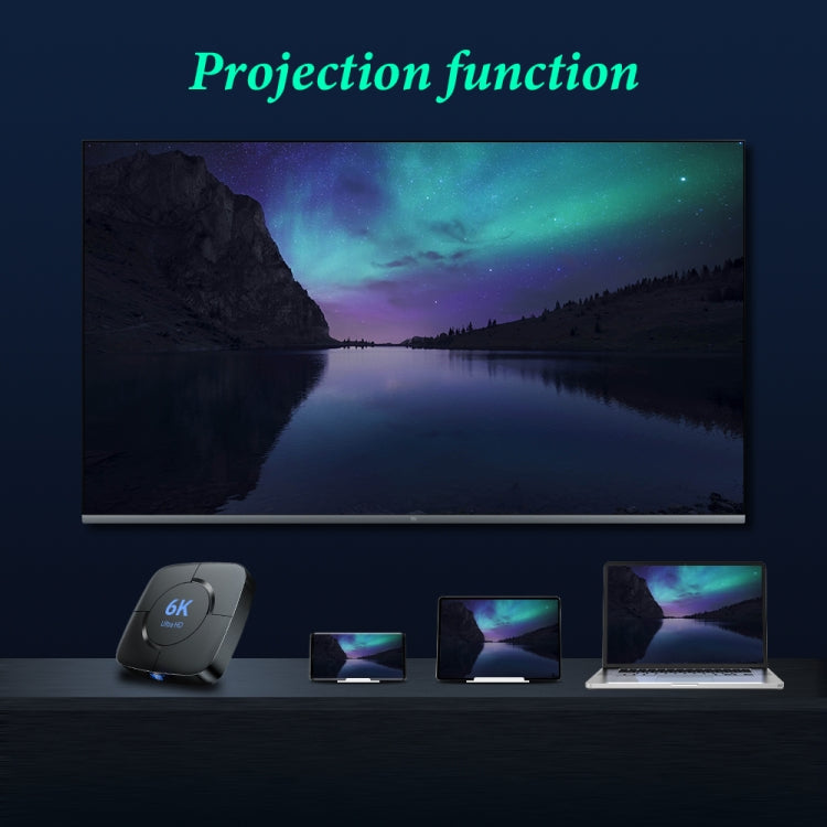 6K UHD Smart TV Box, Android 10.0, Allwinner H616 Quad Core, 2GB+8GB, AU Plug - Allwinner H6 by PMC TechLife | Online Shopping South Africa | PMC TechLife | Buy Now Pay Later Mobicred