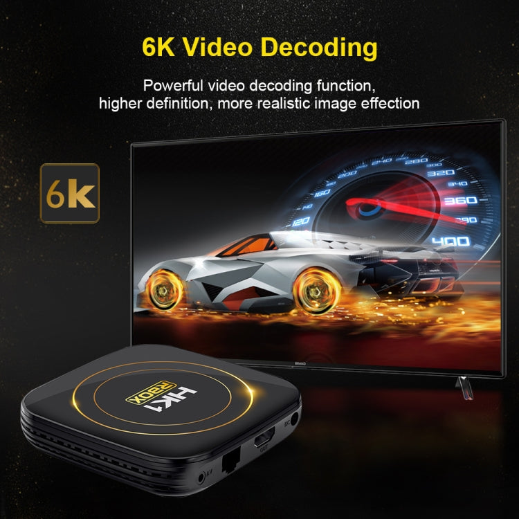 HK1 RBOX-H8S 4K Ultra HD Android 12.0 Smart TV Box with Remote Control, Allwinner H618 Quad-Core, 2GB+16GB(US Plug) - Others by PMC TechLife | Online Shopping South Africa | PMC TechLife | Buy Now Pay Later Mobicred