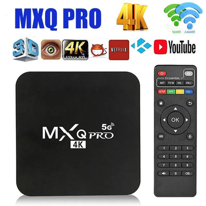 MXQ Pro 4K TV Box Rockchip RK3228A Quad Core CPU Android 7.1, 1GB+8GB wtih Remote Control, AU Plug - RK3228A by PMC Jewellery | Online Shopping South Africa | PMC Jewellery | Buy Now Pay Later Mobicred