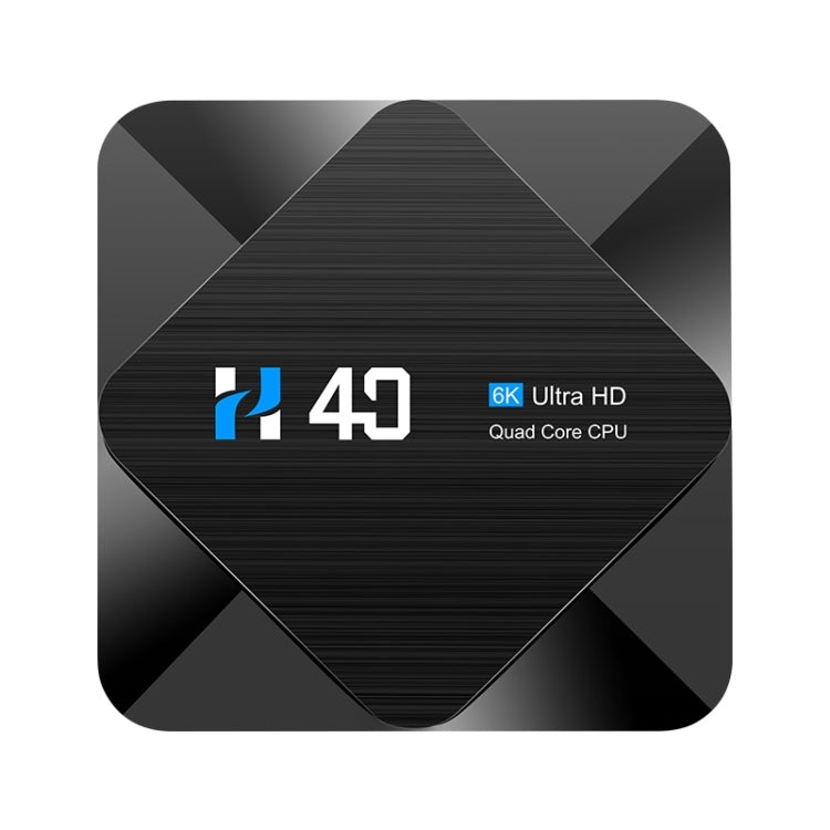 H40 4K Ultra HD Smart TV BOX Android 10.0 Media Player with Remote Control, Quad-core, RAM: 4GB, ROM: 32GB(AU Plug) - Amlogic S905 by PMC Jewellery | Online Shopping South Africa | PMC Jewellery | Buy Now Pay Later Mobicred
