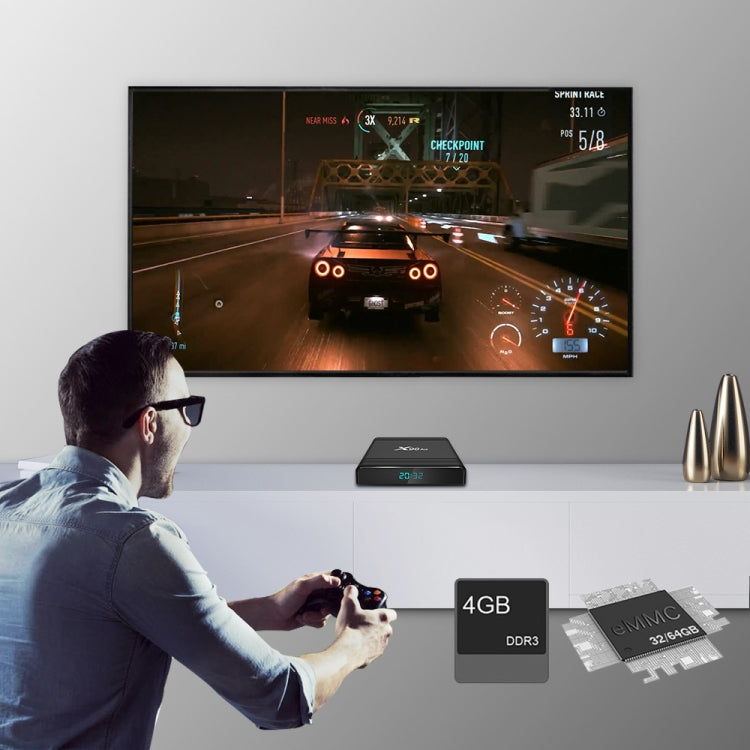 X96 Air 8K Smart TV BOX Android 9.0 Media Player with Remote Control, Quad-core Amlogic S905X3, RAM: 4GB, ROM: 64GB, Dual Band WiFi, Bluetooth, AU Plug - Amlogic S905 by PMC TechLife | Online Shopping South Africa | PMC TechLife | Buy Now Pay Later Mobicred