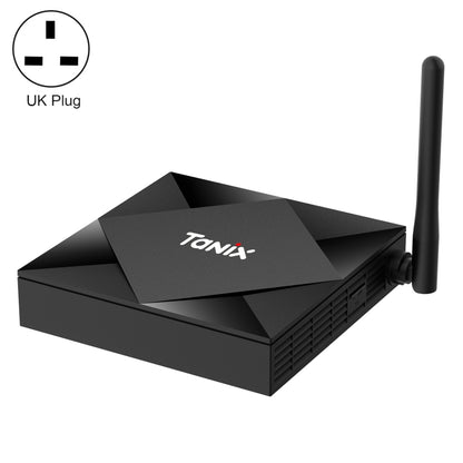 TANIX TX6s 4K Smart TV BOX Android 10 Media Player with Remote Control, Quad Core Allwinner H616, without Bluetooth Function, RAM: 2GB, ROM: 8GB, 2.4GHz WiFi, UK Plug - Allwinner H6 by PMC Jewellery | Online Shopping South Africa | PMC Jewellery | Buy Now Pay Later Mobicred