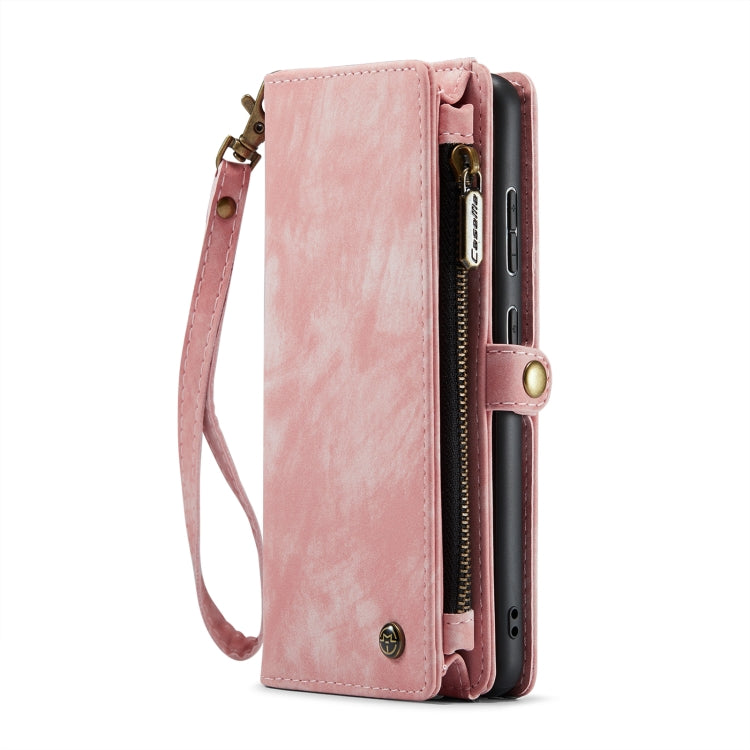 CaseMe-008 For Samaung Galaxy A30S／A50S／A50 Detachable Multifunctional Flip Leather Case (Pink) - Galaxy Phone Cases by CaseMe | Online Shopping South Africa | PMC Jewellery | Buy Now Pay Later Mobicred