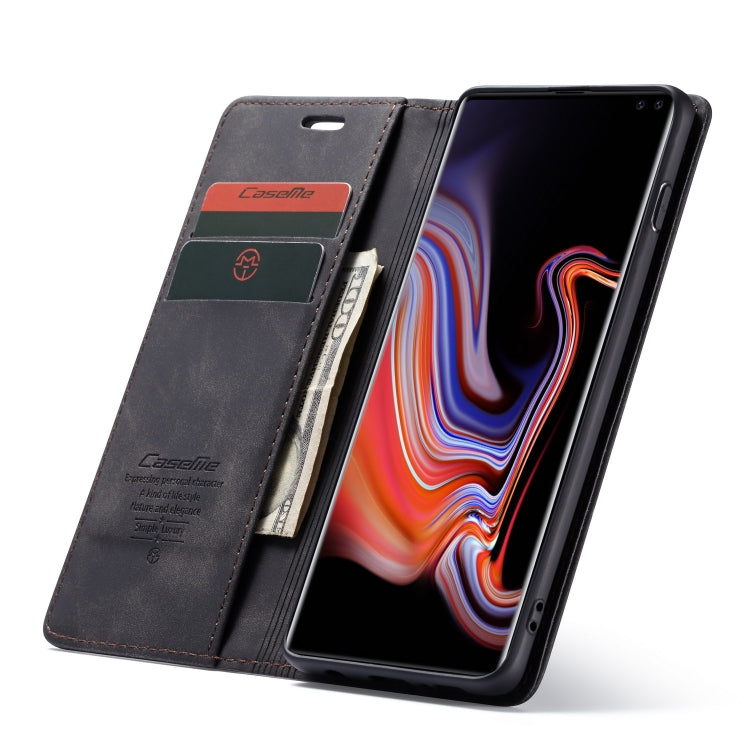 CaseMe-013 Multifunctional Horizontal Flip Leather Case with Card Slot & Holder for Galaxy S10 5G(Black) - Galaxy Phone Cases by CaseMe | Online Shopping South Africa | PMC Jewellery | Buy Now Pay Later Mobicred