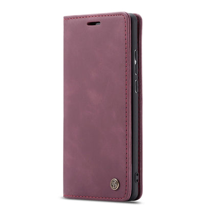 CaseMe-013 Multifunctional Horizontal Flip Leather Case with Card Slot & Holder for Huawei P20(Wine Red) - Huawei Cases by CaseMe | Online Shopping South Africa | PMC Jewellery | Buy Now Pay Later Mobicred