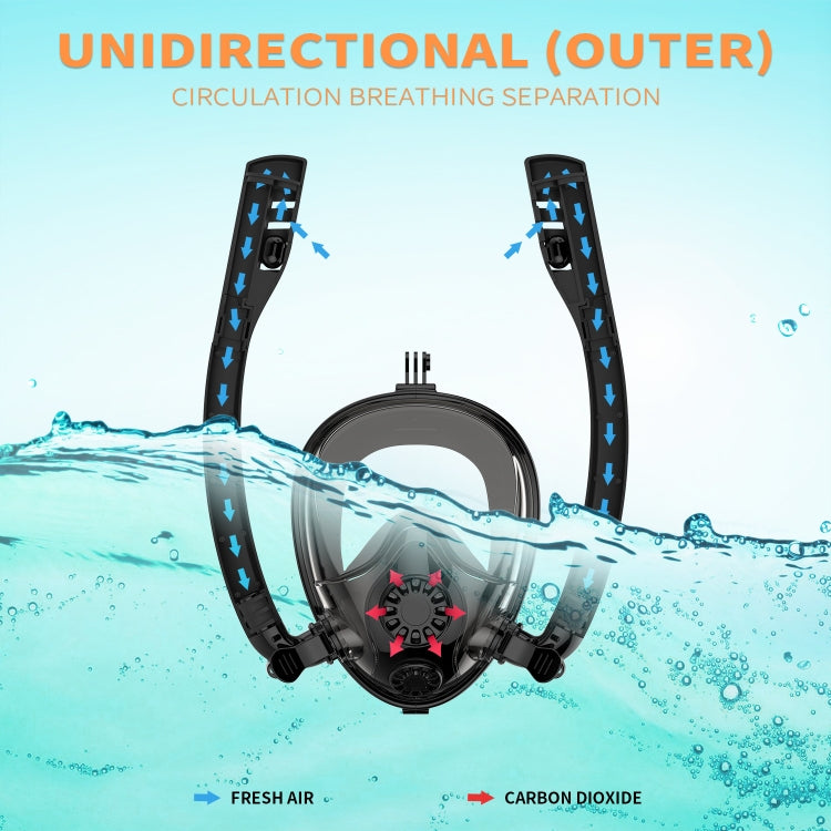 Water Sports Diving Equipment Full Dry Silicone Diving Mask Swimming Glasses for GoPro Hero11 Black / HERO10 Black / HERO9 Black /HERO8 / HERO7 /6 /5 /5 Session /4 Session /4 /3+ /3 /2 /1, Insta360 ON ...  Action and Other Action Cameras, Size:L/XL(Black) - Diving Mask by PMC TechLife | Online Shopping South Africa | PMC TechLife | Buy Now Pay Later Mobicred