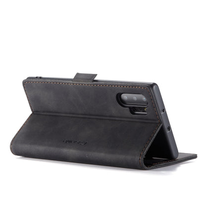 CaseMe-013 Multifunctional Horizontal Flip Leather Case with Card Slot & Holder & Wallet for Galaxy Note 10+(Black) - Galaxy Phone Cases by CaseMe | Online Shopping South Africa | PMC Jewellery | Buy Now Pay Later Mobicred