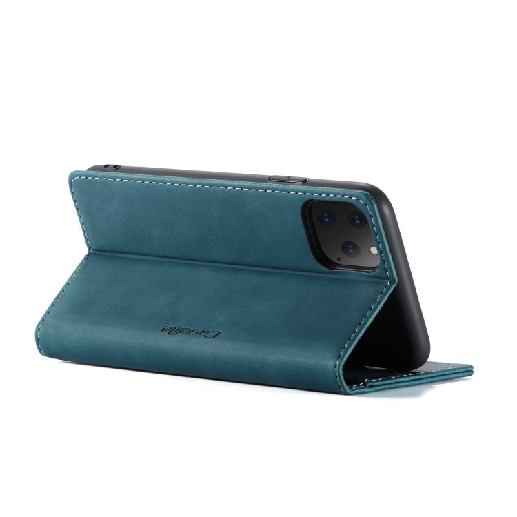 CaseMe-013 Multifunctional Horizontal Flip Leather Case with Card Slot & Holder & Wallet for iPhone 11 Pro(Blue) - iPhone 11 Pro Cases by CaseMe | Online Shopping South Africa | PMC Jewellery | Buy Now Pay Later Mobicred