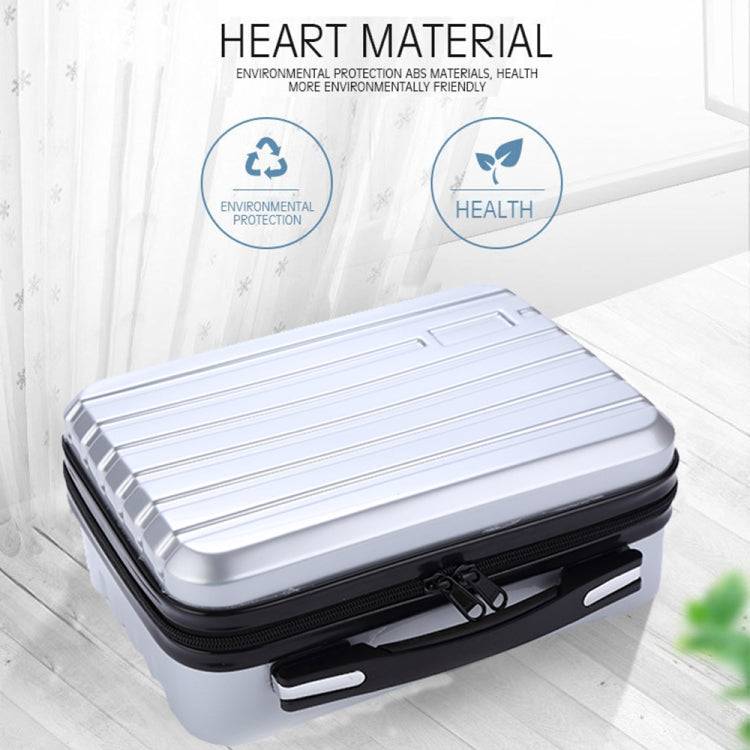 ls-S004 Portable Waterproof Drone Handbag Storage Bag for DJI Mavic Mini 2(Silver +Red Liner) - free shipping - PMC TechLife - Order now!