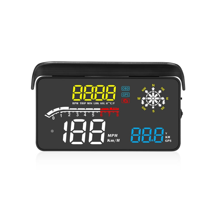 D1 Car OBD2 HUD Head-up Display GPS Speed Meter Speed / Voltage / Water Temperature Speed Alarm - Head Up Display System by PMC Jewellery | Online Shopping South Africa | PMC Jewellery | Buy Now Pay Later Mobicred