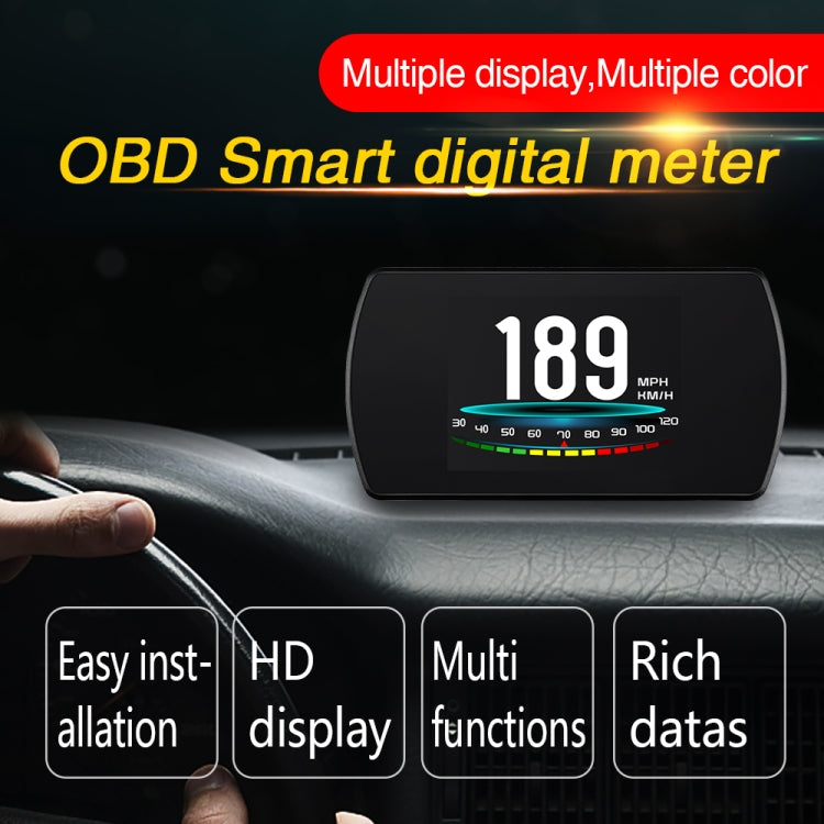 P12 Car HUD Head-up Display OBD2 Fault Code Elimination - Head Up Display System by PMC Jewellery | Online Shopping South Africa | PMC Jewellery | Buy Now Pay Later Mobicred