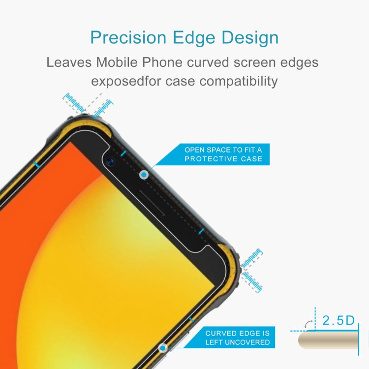 For Blackview BV4900 / BV4900 Pro / BV4900s 50 PCS 0.26mm 9H 2.5D Tempered Glass Film - Others by PMC TechLife | Online Shopping South Africa | PMC TechLife