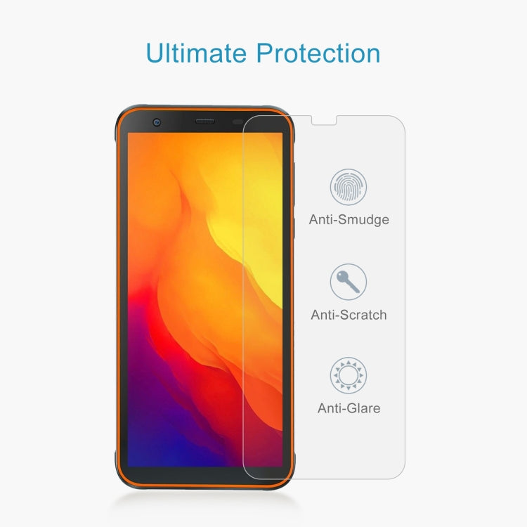 For Blackview BV6300 Pro 50 PCS 0.26mm 9H 2.5D Tempered Glass Film - Others by PMC TechLife | Online Shopping South Africa | PMC TechLife