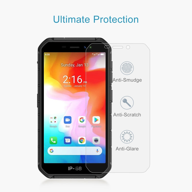 For Ulefone Armor X7 50 PCS 0.26mm 9H 2.5D Tempered Glass Film - Others by PMC Jewellery | Online Shopping South Africa | PMC Jewellery | Buy Now Pay Later Mobicred