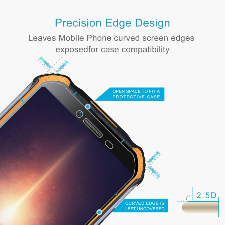 For Doogee S40 Pro 50 PCS 0.26mm 9H 2.5D Tempered Glass Film - Others by PMC Jewellery | Online Shopping South Africa | PMC Jewellery | Buy Now Pay Later Mobicred