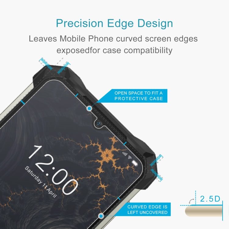 For Doogee S88 Pro / S88 / S88 Plus 50 PCS 0.26mm 9H 2.5D Tempered Glass Film - Others by PMC TechLife | Online Shopping South Africa | PMC TechLife | Buy Now Pay Later Mobicred