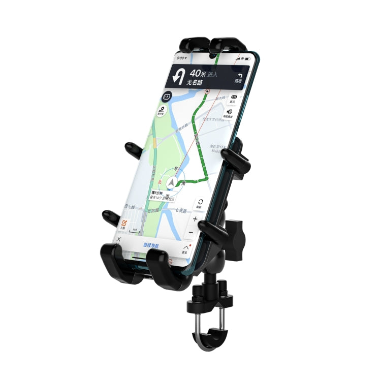 WUPP CS-1205A1 All Aluminum Alloy Motorcycle Navigation Bracket Phone Holder - Holder by WUPP | Online Shopping South Africa | PMC TechLife | Buy Now Pay Later Mobicred