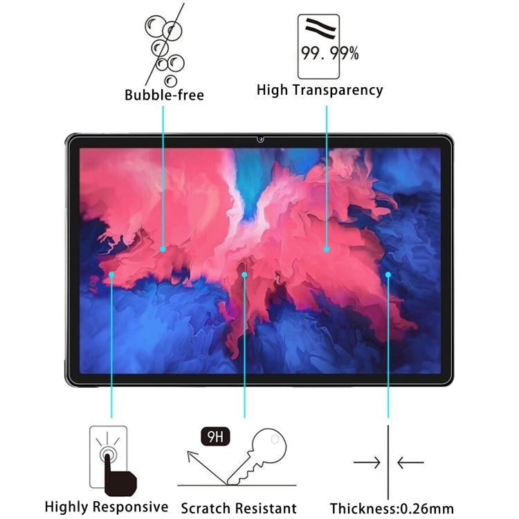 25pcs 9H HD Explosion-proof Tempered Glass Film For Lenovo Tab P11 / Tab P11 5G / XiaoXin Pad 11 inch / Motorola Moto Tab G70 / Blackview Tab 16 / TCL NxtPaper 11 - Others by PMC TechLife | Online Shopping South Africa | PMC TechLife