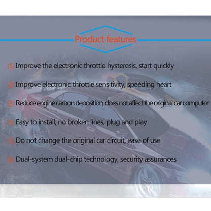 For Ford Focus 2003-2010 TROS TS-6Drive Potent Booster Electronic Throttle Controller - Car Modification by TROS | Online Shopping South Africa | PMC Jewellery | Buy Now Pay Later Mobicred