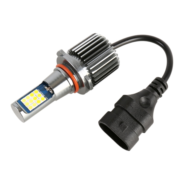 9005 2 PCS DC12-24V / 10.5W Car Double Colors Fog Lights with 24LEDs SMD-3030 & Constant Current, Box Packaging(White Light + Gold Light) - Fog / Driving Lights by PMC TechLife | Online Shopping South Africa | PMC TechLife | Buy Now Pay Later Mobicred