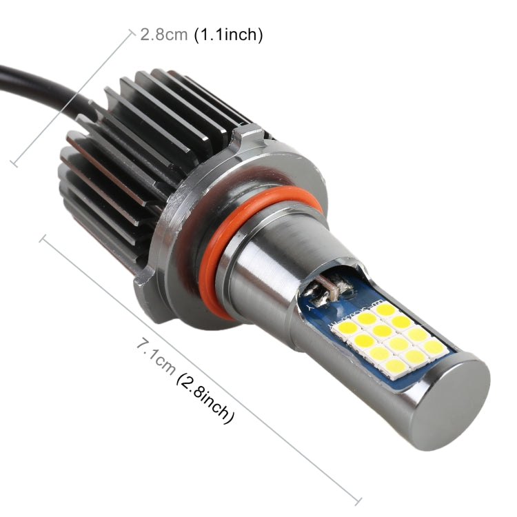 9005 2 PCS DC12-24V / 10.5W Car Double Colors Fog Lights with 24LEDs SMD-3030 & Constant Current, Box Packaging(White Light + Gold Light) - Fog / Driving Lights by PMC TechLife | Online Shopping South Africa | PMC TechLife | Buy Now Pay Later Mobicred