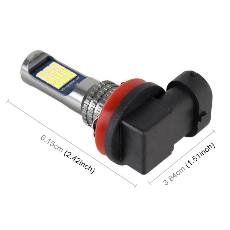 H11 / H8 2 PCS DC12-24V / 8.6W Car Double Colors Fog Lights with 24LEDs SMD-3030 & Constant Current, Bag Packaging(White Light + Lime Light) - Fog / Driving Lights by PMC TechLife | Online Shopping South Africa | PMC TechLife | Buy Now Pay Later Mobicred