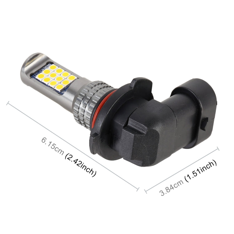 9006 2 PCS DC12-24V / 8.6W Car Fog Lights with 24LEDs SMD-3030 & Constant Current, Bag Packagin(Gold Light) - Fog / Driving Lights by PMC TechLife | Online Shopping South Africa | PMC TechLife | Buy Now Pay Later Mobicred