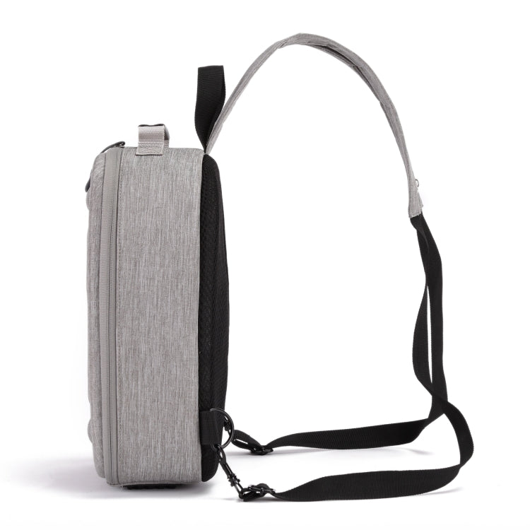 Waterproof Drone Single Backpack Chest Storage Bag for DJI Mavic Mini 2(Grey) - Backpacks & Bags by PMC Jewellery | Online Shopping South Africa | PMC Jewellery | Buy Now Pay Later Mobicred