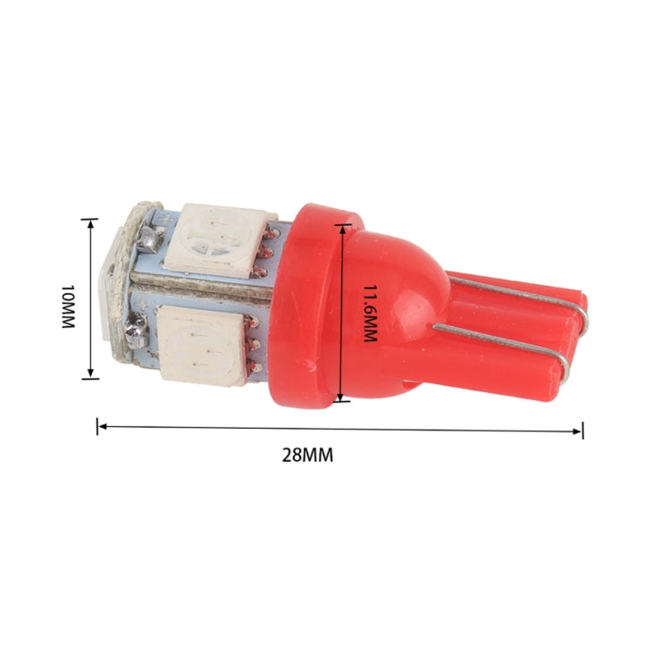 35 PCS T10 Car Modification LED Indicator Light with T10 Lamp Holder - Clearance Lights by PMC Jewellery | Online Shopping South Africa | PMC Jewellery | Buy Now Pay Later Mobicred